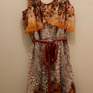 American Rag darling dress with lace liner